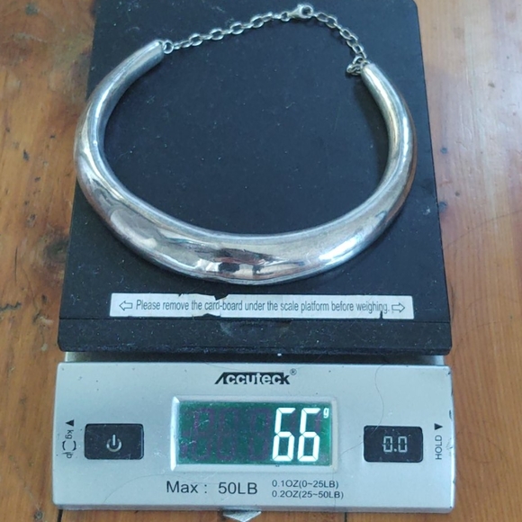 Vtg Estate Bat-Ami Israeli 925 Statement Necklace - Picture 11 of 11